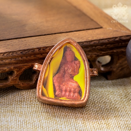 德格印經院製作綠度母擦擦