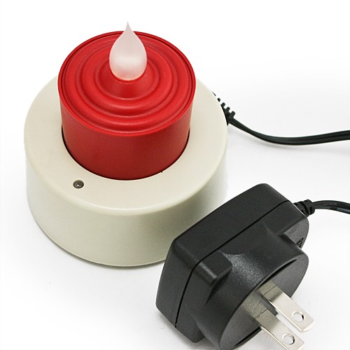 充電式LED蠟燭燈禮盒组（共二色）