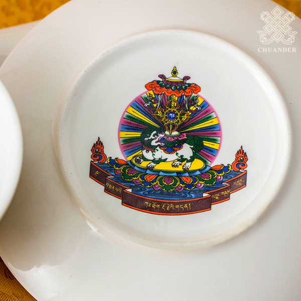 噶陀寺加持聖物,吉祥八寶碗,八供碗