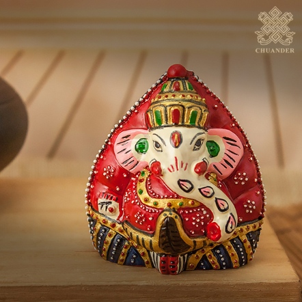 象鼻財神-波麗彩繪