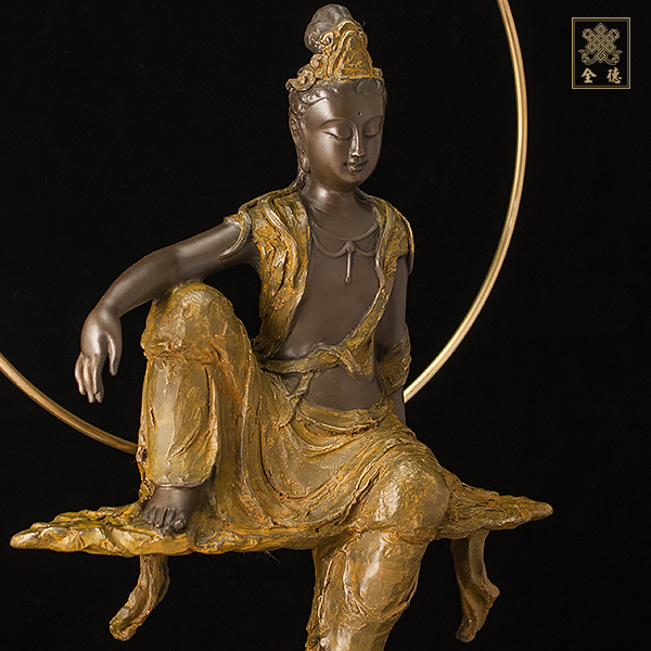 子問,子問銅雕,自在-光輝經典系列銅雕（附證書）