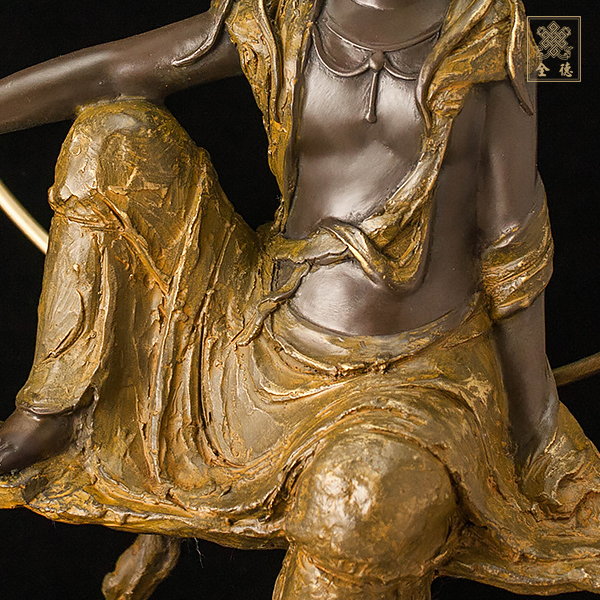 子問,子問銅雕,自在-光輝經典系列銅雕（附證書）
