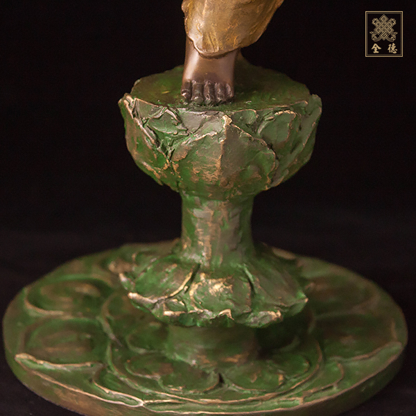 子問,子問銅雕,自在-光輝經典系列銅雕（附證書）