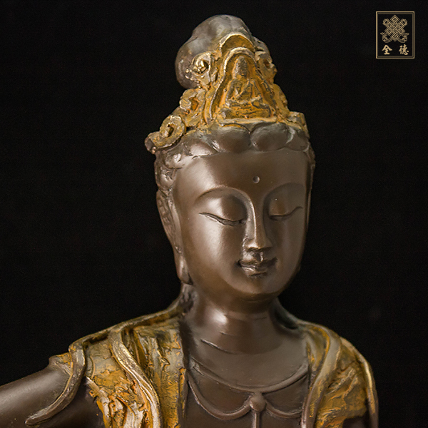 子問,子問銅雕,自在-光輝經典系列銅雕（附證書）