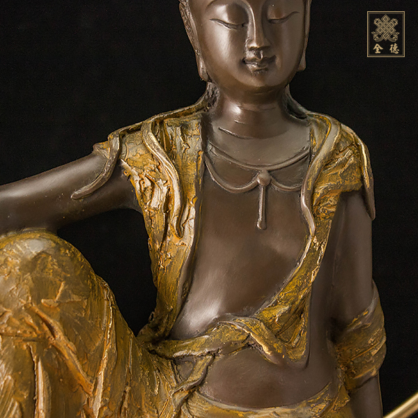 子問,子問銅雕,自在-光輝經典系列銅雕（附證書）