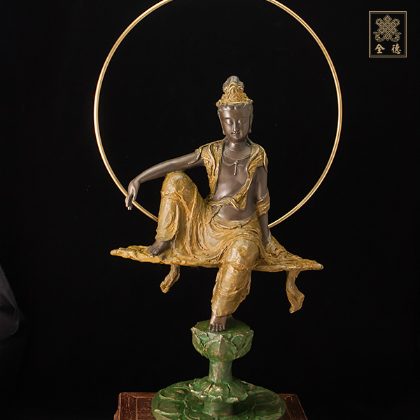 子問,子問銅雕,自在-光輝經典系列銅雕（附證書）