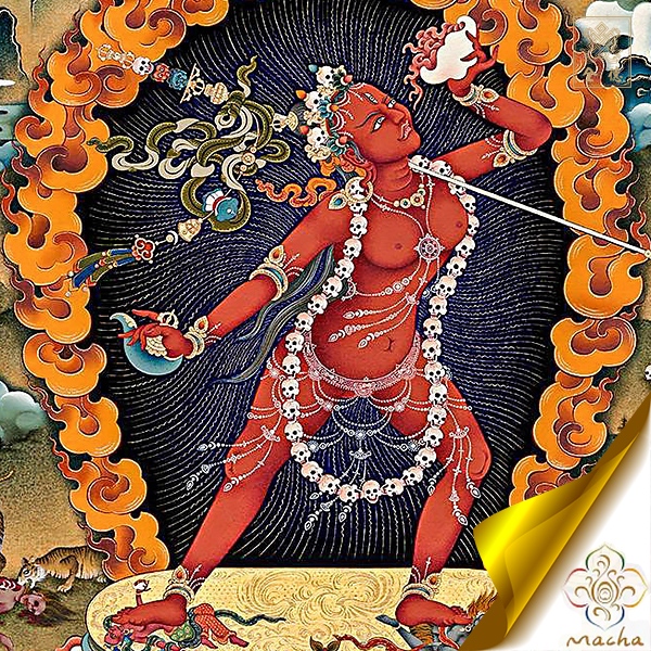 金剛瑜伽母,瑪嘉,瑪嘉唐卡,圖登顛巴