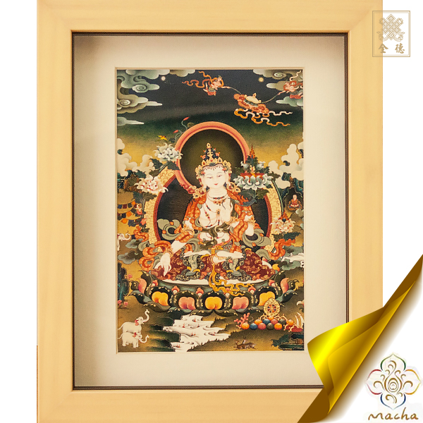 白文殊,瑪嘉,瑪嘉唐卡,圖登顛巴