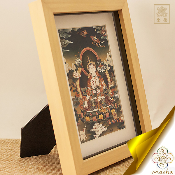 白文殊,瑪嘉,瑪嘉唐卡,圖登顛巴