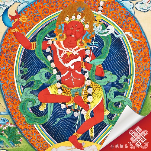 金剛亥母 06-058 唐卡畫心