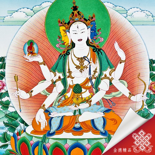 尊勝佛母 06-137 唐卡畫心