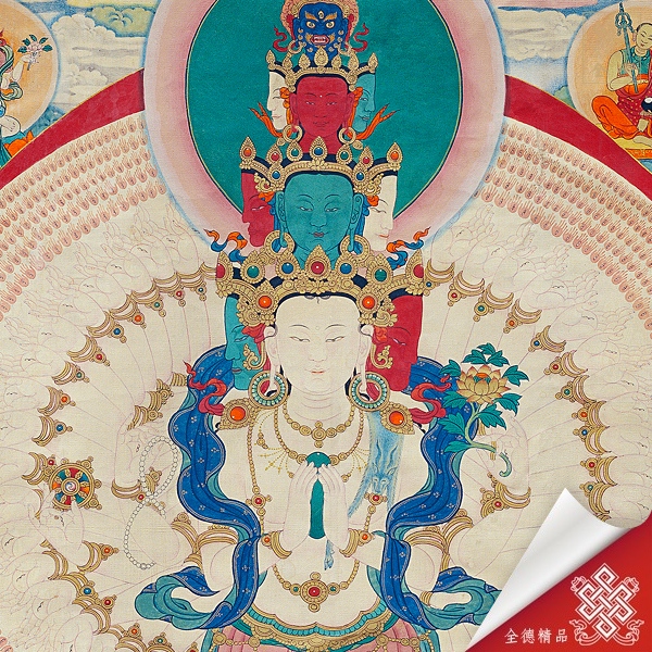 千手觀音 09-009 唐卡畫心