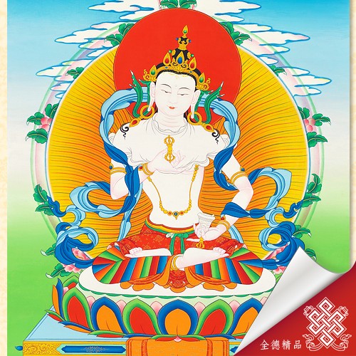 金剛薩埵,09-016,唐卡,畫心