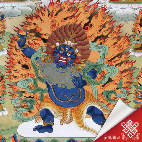 金剛手菩薩 06-086 唐卡畫心