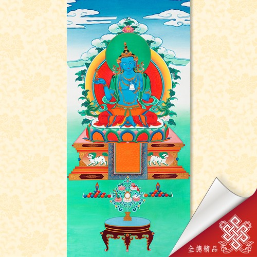 金剛手菩薩 06-042 唐卡畫心