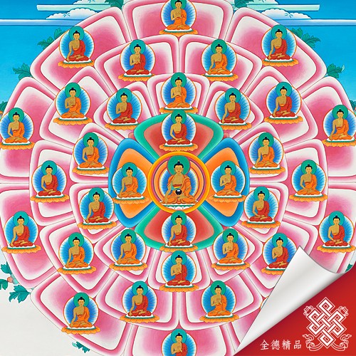 三十五佛,35佛,唐卡