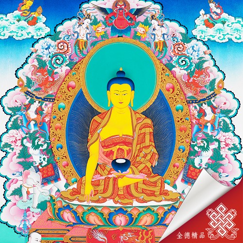 現在佛,釋迦牟尼佛,唐卡