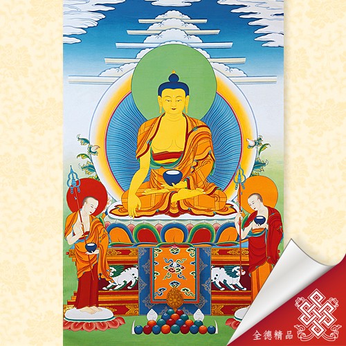 釋迦佛,世尊,釋迦牟尼佛,唐卡