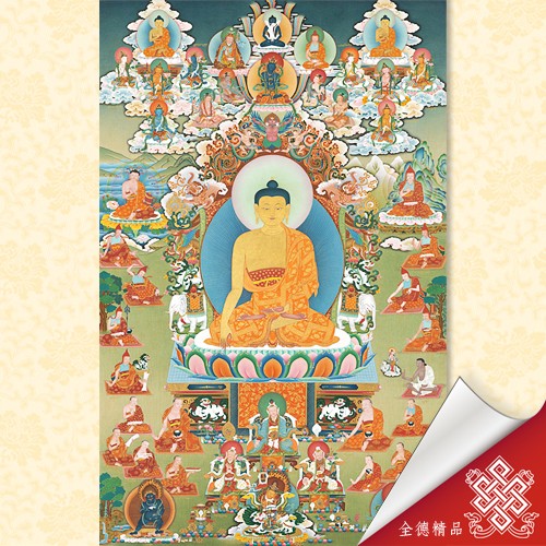 釋迦佛,世尊,釋迦牟尼佛,唐卡