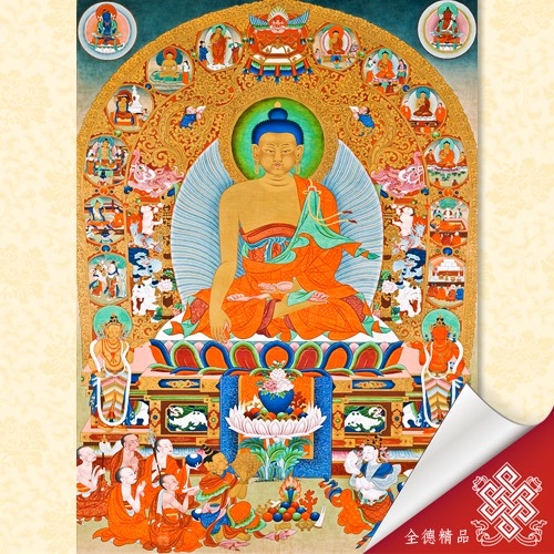 釋迦佛,世尊,釋迦牟尼佛,唐卡