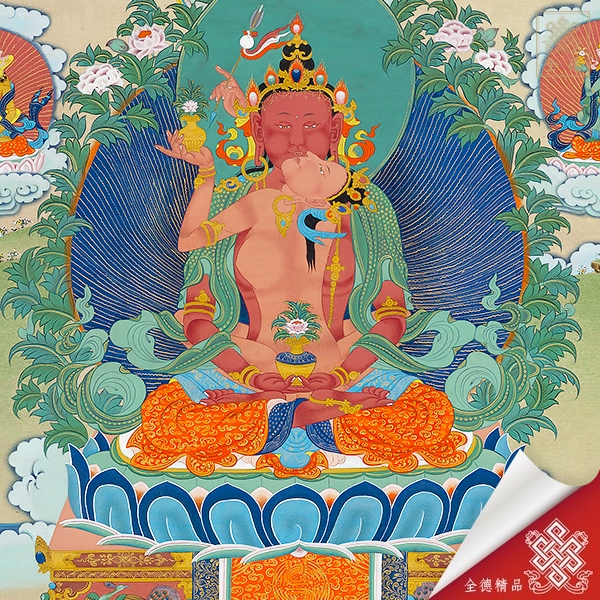 長壽佛,唐卡