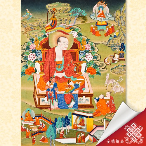 十八羅漢套圖（共18張）09-060-077