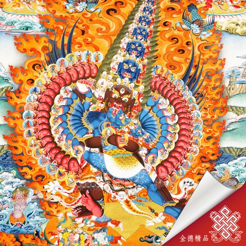 八大黑嚕嘎,大殊勝黑嚕嘎,唐卡