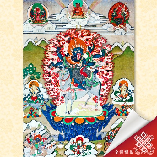 隆德寺,本尊,唐卡