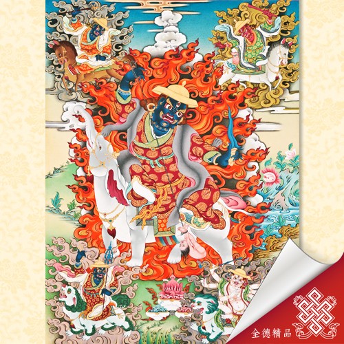 護法貝哈王,謢法神