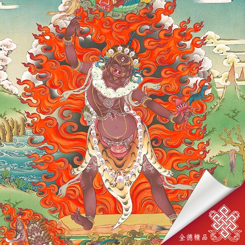 一髻佛母,寧瑪巴三不共護法