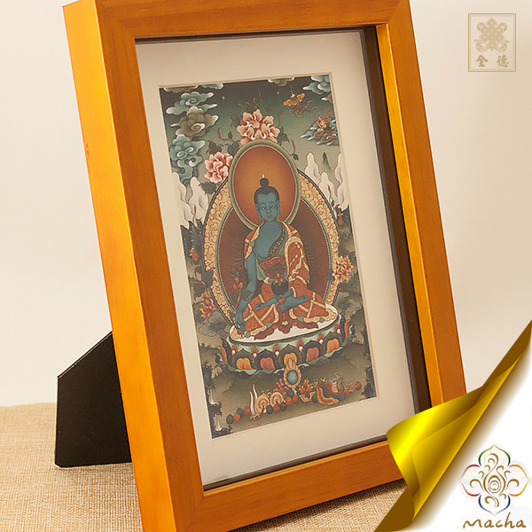 藥師佛,瑪嘉,瑪嘉唐卡,圖登顛巴