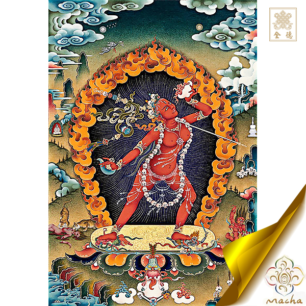 金剛瑜伽母,瑪嘉,瑪嘉唐卡,圖登顛巴