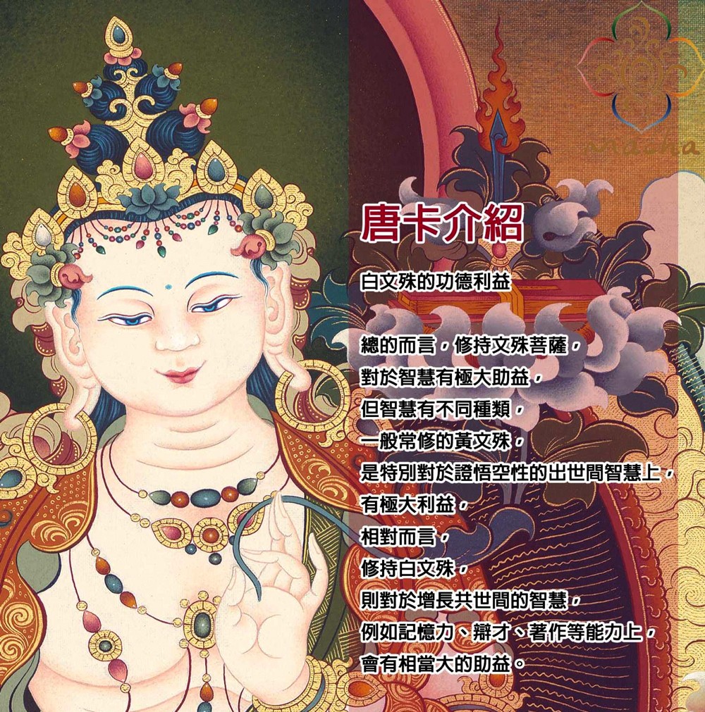 白文殊,瑪嘉,瑪嘉唐卡,圖登顛巴