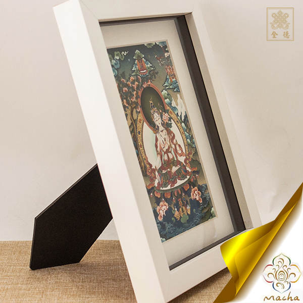 白度母,瑪嘉,瑪嘉唐卡,圖登顛巴