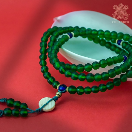 唸珠-綠琉璃-8mm