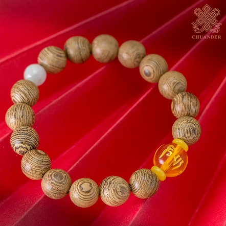 手珠-黑雞翅木10mm+六字珠