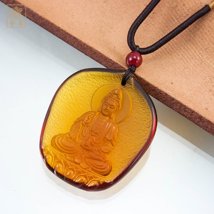 項鍊-觀音菩薩-琉璃