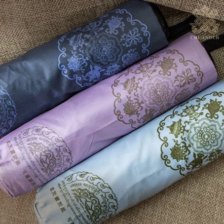 防UV三折傘-八吉祥款（共三色）