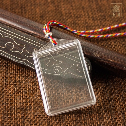 項鍊-壓克力透明方框（共二款）