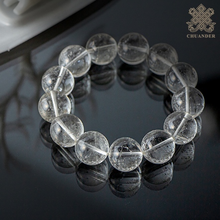 手珠-天然白水晶18mm-13顆