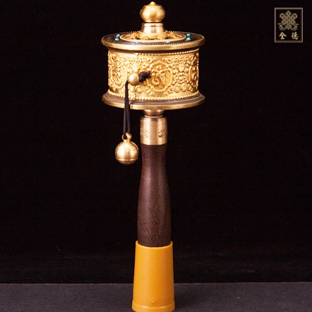 手轉經輪-小-銅精雕