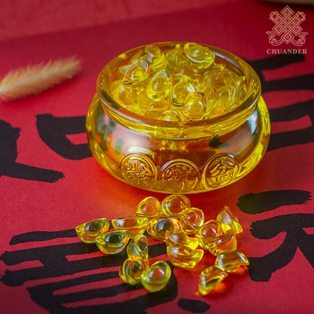 琉璃聚寶盆-含小元寶（共三款）