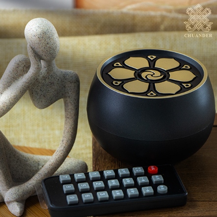 唸佛機-188首合一- 黑色圓缽型