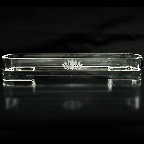 臥爐-水晶玻璃-亮面全透明-8寸5