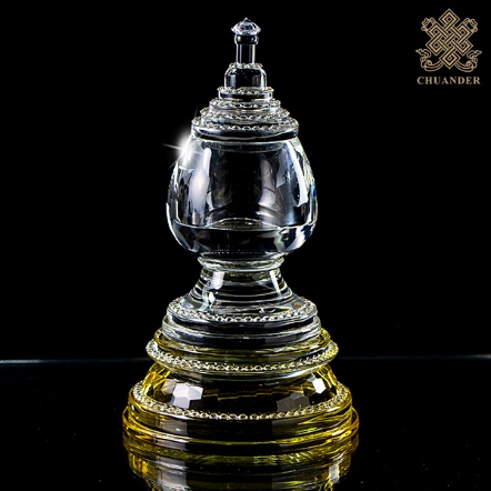 水鑽舍利塔+金黃色底座（共三款）