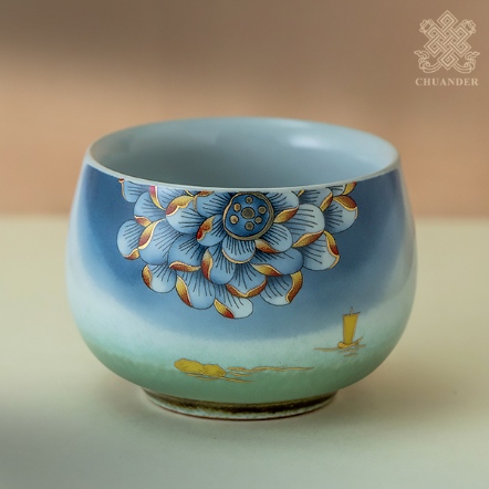 供水杯-吉星高照-荷韻杯