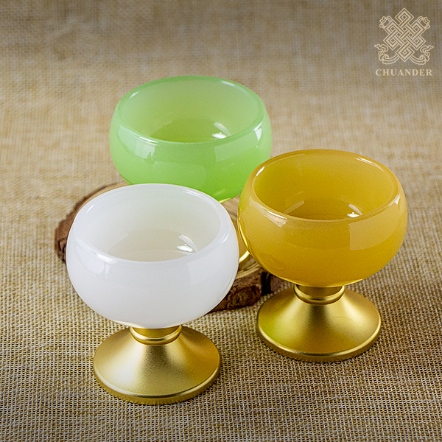 供水杯-仿玉石-高腳（共三色）