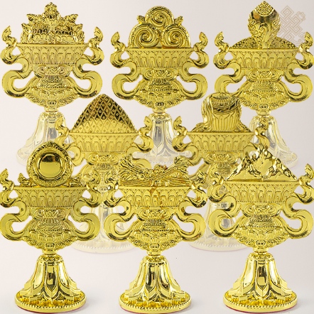 八瑞物-銅合金鍍金（一套）