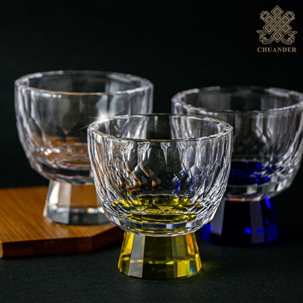 供水杯-水晶切角-高腳（共三色）