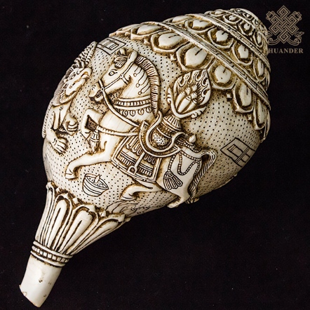 海螺刻馬寶雪獅